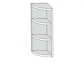 19.30.0р Полка угловая (h=913) радиусная  ЛДСП УНИ в Стрежевом - strezhevoj.magazinmebel.ru | фото