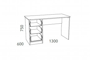 Стол письменный Фанк НМ 011.47-01 М2 в Стрежевом - strezhevoj.magazinmebel.ru | фото - изображение 3